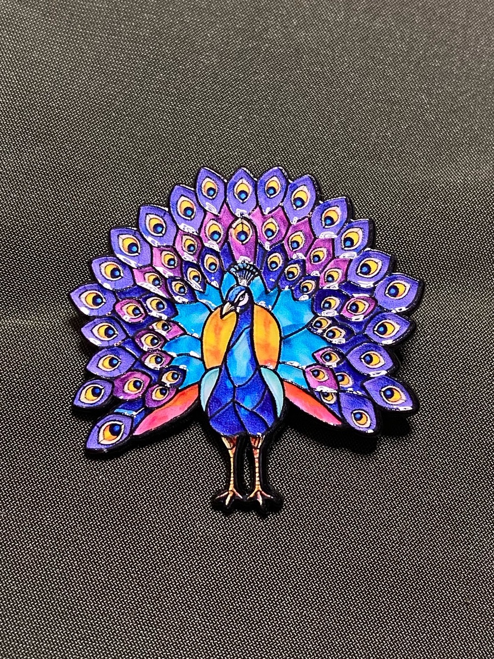 Peacock Pin or Magnet Brings Beauty and Drama 3/$18 Deal in Closet NWOT